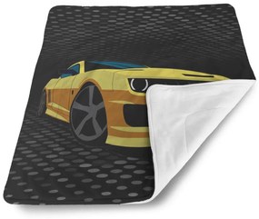 Sablio Deka pre bábätko Chevrolet Camaro Bodky - 90x120 cm