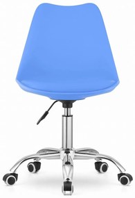 SUPPLIES ALBA Otočná stolička - modrá farba