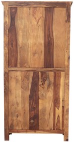 furniture-nabytek.cz - Rustikálna knižnica 90x180x35 z recyklovaného mangového dreva