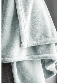 Sammer Plyšová deka v sivej farbe v rozmere 125x150 cm 3574641031565