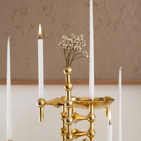 Stoff Nagel Dizajnová vázička STOFF Nagel Solid Brass