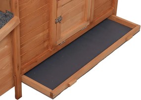 Kurník Avenberg HANK 120 x 60 x 60 cm (hnedý)