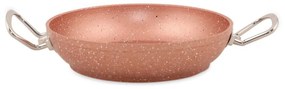 Ružová hliníková panvica Güral Porselen Classic, ø 22 cm