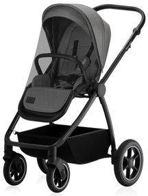 Lionelo - Kombinovaný kočík 3v1 MERIL Grey Stone