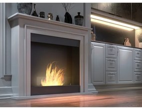 InFire - BIO krb 90x112,5 cm 3kW biela