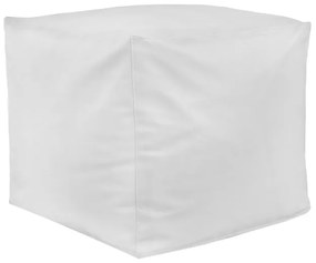 Taburetka Biela ekokoža