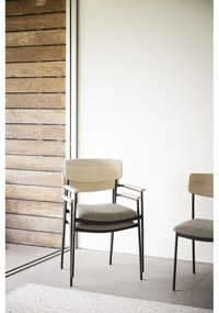 Jedálenská stolička v béžovo-prírodnej farbe v súprave 2 ks Maymont – Rowico