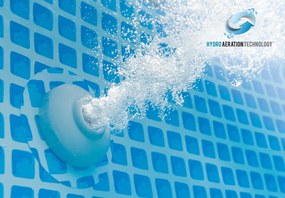 Intex 26676 Krystal Clear piesková filtrácia 5,7 m3/h so solinátorom