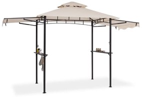 Blumfeldt Steakhouse Wings, altánok, 244 x 260 x 152 cm, 160 g/m², polyester, oceľ, béžový