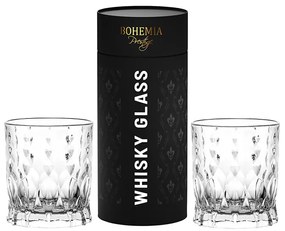 BOHEMIA PRESTIGE CONTE POHÁR NA WHISKY V TUBE 320ML SADA 2KS