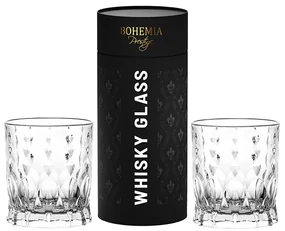 BOHEMIA PRESTIGE CONTE POHÁR NA WHISKY V TUBE 320ML SADA 2KS