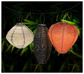 Ružový vonkajší solárny LED lampáš (výška 30 cm) Greatham – House Nordic