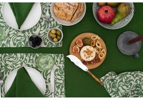 Ľanové prestieranie 35x45 cm Evergreen Damask – Linen Tales