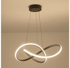 LED Luster na lanku LED/30W/230V 3000K