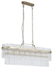 Searchlight 11400-8GO - Luster na reťazi LARA 8xE27/60W/230V