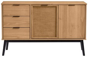 Komoda z borovicového dreva 130x80 cm Natasha – Marckeric