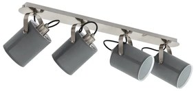 Eglo 98142 - Bodové svietidlo VILLABATE 4xE27/10W/230V