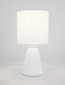 Dizajnová stolová lampa Zero 12 biele