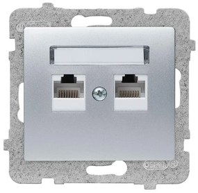 Sieťová zásuvka RJ45 GPK-2D/M.SR Sigma dovjitá