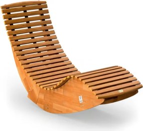Záhradné ergonomické lehátko BENY z akácie