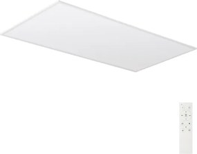 Brilagi - stmievateľné LED stropné svietidlo SLIMFRAME LED/80W/230V 120x60 cm biele + diaľkové ovládanie