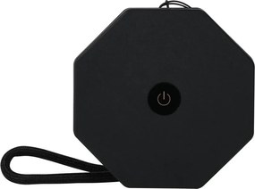 Biela/čierna prenosná svetelná dekorácia na USB ø 8 cm Twist – Gingko