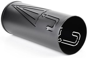 Kovový stojan na dáždniky Cedric Black Umbrella, 49,5x20 cm