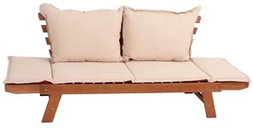 Záhradná lavica z eukalyptového dreva Garden Pleasure Fortuna