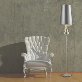 Retro lampa Baroco strieborné