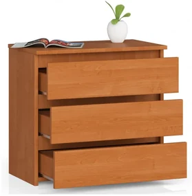 Nočný stolík CL3 3SZ CLP olcha