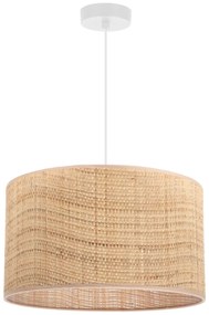 Závesné svietidlo Rattan, 1x ratanové tienidlo, (fi 35cm), w
