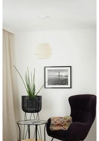 Brilagi - Luster na lanku SPACE YUTE 1xE27/15W/230V pr. 25 cm krémová/biela