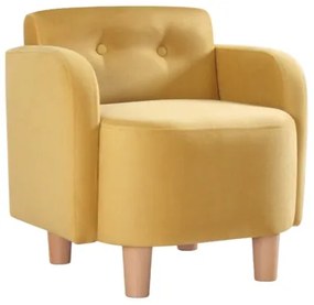 Detské kreslo DORY žlté