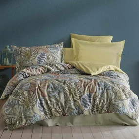 SATÉNOVÉ OBLIEČKY LUXURY PREMIUM GRETA 200X220 CM, 2KS 70X80 CM LISTY