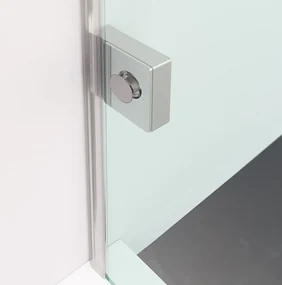 Polysan Polysan, FORTIS EDGE sprchové dvere bez profilu 1200mm, číre sklo, pravé, FL1212R