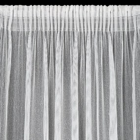 ZÁCLONA KIM NA PÁSKE 140X300 CM BIELA