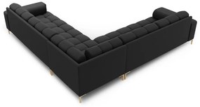 Tmavosivá rohová variabilná pohovka Bali – Cosmopolitan Design