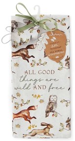 Bavlnená utierka s formičkou v súprave 2 ks 45x65 cm Forest Fable – Cooksmart ®