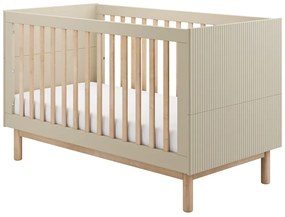 Krémová postieľka 70x140 cm Miloo – Pinio