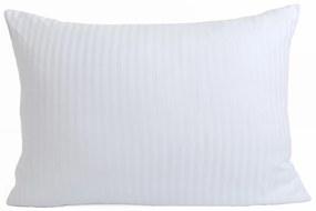 Hotelová obliečka na vankúš 50 x 70 cm - prúžok 8 mm