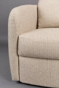 Dutchbone Boho Stone čalúnené kreslo - Tmavosivá