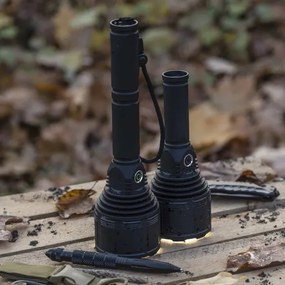 LED Stmievateľná nabíjacia baterka LED/30W/5V IPX7 3000 lm 4200 mAh