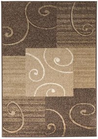 Koberce Breno Kusový koberec PRACTICA 54/DBD, hnedá, viacfarebná,160 x 230 cm