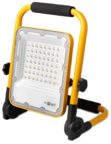 LED reflektor 30W 4000K IP65 Prenosný s batériou ECOLIGHT