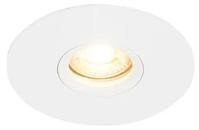 Inteligentné zapustené bodové svietidlo biele vrátane Wifi GU10 50mm - Buco