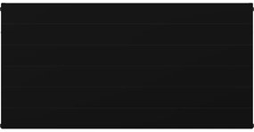 Mexen, Panelový radiátor Mexen Line CL22 600 x 600 mm, bočné pripojenie, 949 W, čierny - W422L-060-060-70