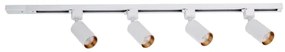 Bodové svietidlo v lištovom systéme TRACER 4xGU10/10W/230V 1 m biele