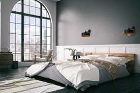 Toolight Toolight, nástenné svietidlo 1xE27 APP1332-1W, čierna-zlatá, OSW-00948