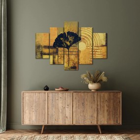 Obraz - List ginkgo (150x105 cm)