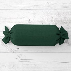 Biante Vankúš valec bonbon Rongo RG-086 Fľaškovo zelený 15x40 cm
